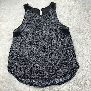 Lululemon Sculpt Tank II Polar Shift Alpine White Black